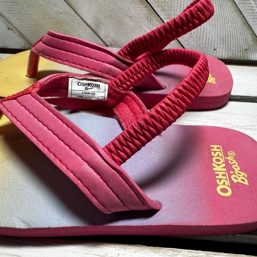*** 3 PAIRS*** Sneakers, Slip-Ons, Flip Flops! Girls Shoes 3 Pair BUNDLE!!!